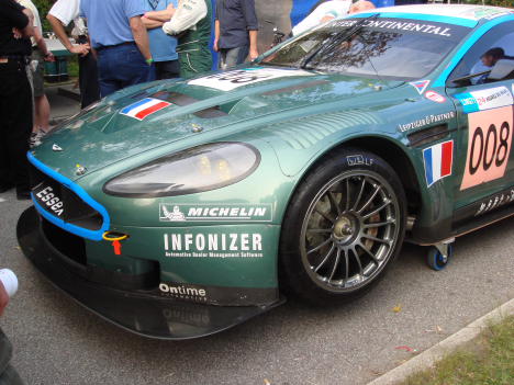 Casper Elgaard's Aston fra Le Mans.
(Foto: Fie Bess)